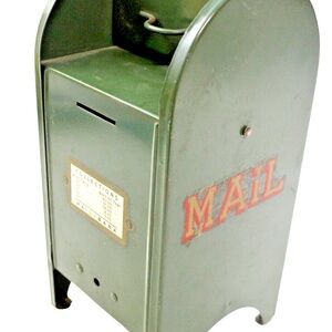 Vintage 1950s Mailbox Bank
